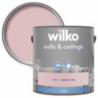 Wilko Walls & Ceilings Raspberry Meld Matt Emulsion Paint 2.5L