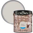 Crown Breatheasy Walls & Ceilings Dash of Nutmeg Matt Emulsion Paint 2.5L