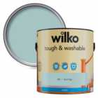Wilko Tough & Washable Duck Egg Matt Emulsion Paint 2.5L