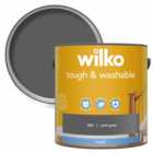 Wilko Tough & Washable Pure Grey Matt Emulsion Paint 2.5L