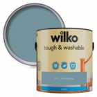 Wilko Tough & Washable Dark Duck Egg Matt Emulsion Paint 2.5L