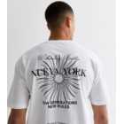 White Neuva New York Graphic T-Shirt 