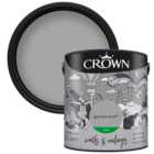 Crown Breatheasy Walls & Ceilings Granite Dust Silk Emulsion Paint 2.5L