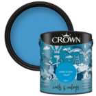 Crown Walls & Ceilings Peekaboo Blue Matt Emulsion Paint 2.5L