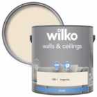 Wilko Walls & Ceilings Magnolia Matt Emulsion Paint 2.5L