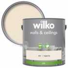 Wilko Walls & Ceilings Magnolia Silk Emulsion Paint 2.5L
