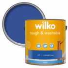 Wilko Tough & Washable Midnight Hour Matt Emulsion Paint 2.5L