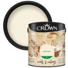 Crown Breatheasy Walls & Ceilings Soft Linen Silk Emulsion Paint 2.5L