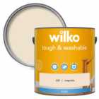 Wilko Tough & Washable Magnolia Matt Emulsion Paint 2.5L
