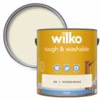 Wilko Tough & Washable Crushed Almond Matt Emulsion Paint 2.5L