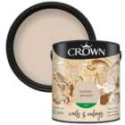 Crown Breatheasy Walls & Ceilings Toasted Almond Silk Emulsion Paint 2.5L