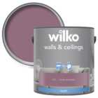 Wilko Walls & Ceilings Dusky Amethyst Matt Emulsion Paint 2.5L