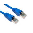 Cables Direct - Patch cable - RJ-45 (M) - RJ-45 (M) - 1 m - FTP - ( CAT 6 ) - snagless booted - blue