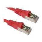 CAT 6A LSOH SFTP Snagless 3mtr Red