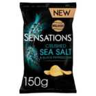 Walkers Sensations Crushed Salt & Black Peppercorn Sharing Crisps 150g