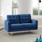 Artemis Home Emerson 2 Seat Sofa - Blue
