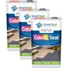 SmartSeal Mid Grey Patio ColourSeal 5L 3 Pack