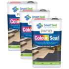 SmartSeal Patio ColourSeal Dark Grey 5L 3 Pack