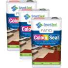 SmartSeal Red Patio ColourSeal 5L 3 Pack