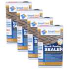 SmartSeal Matt Finish Block Paving Sealer 5L 4 Pack