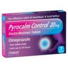 Pyrocalm Control Omeprazole Heartburn Tablets 7 per pack