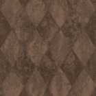 Galerie Ambiance Geometric Brown Wallpaper