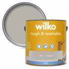 Wilko Tough & Washable Cosy Grey Matt Emulsion Paint 2.5L