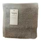 Nutmeg Home Supersoft Cotton Face Cloth Pale Grey