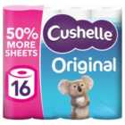 Cushelle Original Toilet Tissue Regular Rolls 16 per pack
