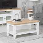 K Living Lina Small Coffee Table White