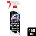 Domestos Power Foam Toilet & Bathroom Cleaner Spray Limescale Remover 450ml