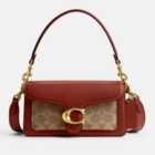 Coach Signature Tabby 20 Leather and Coated-Canvas Shoulder Bag