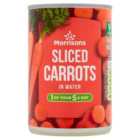 Morrisons Sliced Carrots in Water (300g) 160g