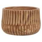 Interiors By Ph Arlo Large Brown And Natural Planter