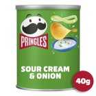 Pringles Sour Cream & Onion Sharing Crisps, 40g