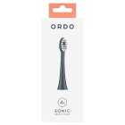 Ordo Sonic Brush Heads - Charcoal Grey, 4x13g