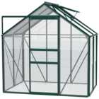 Vitavia Venus 2500 Green Aluminium Frame 6 x 4ft Toughened Glass Greenhouse
