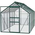 Vitavia Venus 6200 Green Aluminium Frame 6 x 10ft Toughened Glass Greenhouse