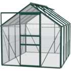 Vitavia Venus 5000 Green Aluminium Frame 6 x 8ft Toughened Glass Greenhouse