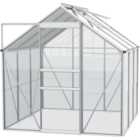 Vitavia Venus 3800 Aluminium Frame 6 x 6ft Toughened Glass Greenhouse