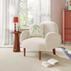 Bodie Chunky Accent Chair, Boucle