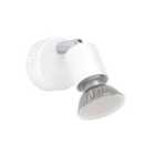 EGLO Essentials Stecci-E White Adjustable Semi Flush Spotlight