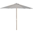 Outsunny Grey Bamboo Rope Pully Parasol 3m