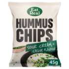 Eat Real Hummus Sour Cream & Chive Chips 45g