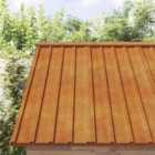 vidaXL Roof Panels 12 Pcs Rusty 100X44cm Corten Steel