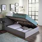 Home Treats Side Lift Ottoman Bed With Mattress & Storage Single