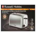 Russell Hobbs Stainless Steel 2 Slice Toaster Brushed & Polished