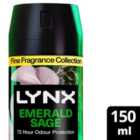 Lynx Fine Fragrance Collection Premium Deodorant Bodyspray Emerald Sage 150ml