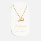 Katie Loxton Bridesmaid Charm 18-Karat Gold-Plated Necklace