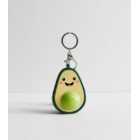 Green Avocado Squishy Bag Charm